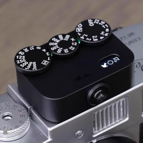 Fotómetro de fotografía retro de 3 diales con lente de 35° para cámara de película