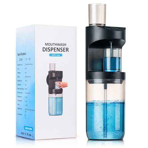 Dispensador automático de baño de Boca, Recipiente de Enjuague bu...