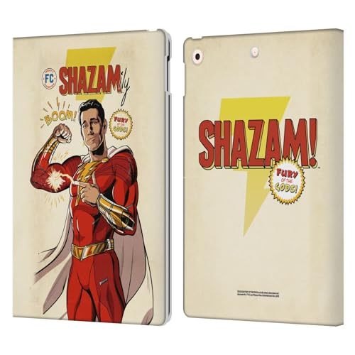 Étui en cuir iPad 10.2 Shazam housse graphique haute finition