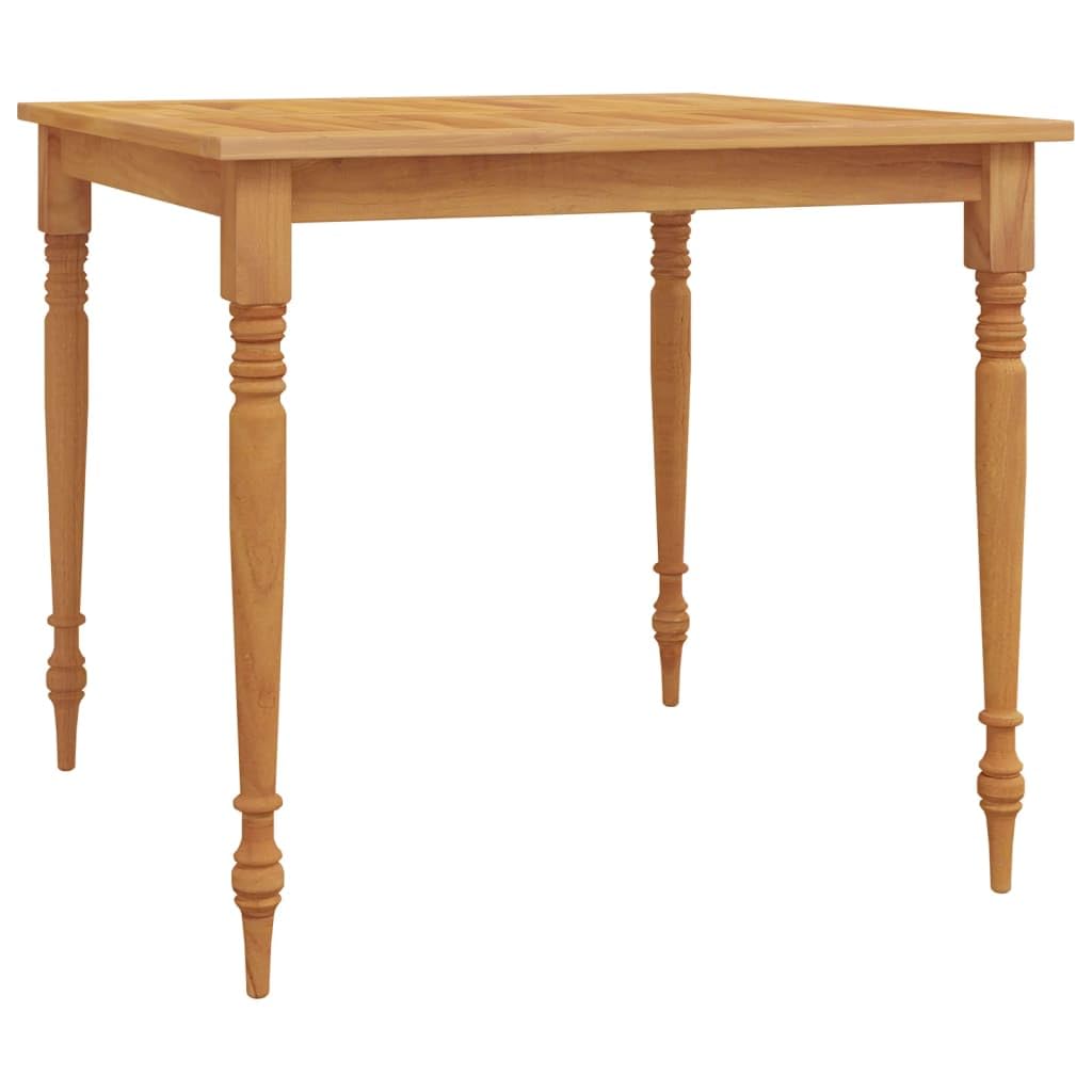 Mobili,Mobili da esterno,Set di mobili da giardino,Set da pranzo da giardino in legno massello di teak da 3 pezzi