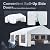 Quictent 20x20 ft Heavy Duty 2 Car Carport, Waterproof Storage Shelter with Zipper Side Doors, Snowproof Steel Cables & Ventilated Windows, Outdoor Garage for Car, White