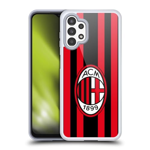 Carcasa Samsung A13 AC Milan evita arañazos con esta funda de silicona del club