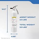 Kidde Mariner 110 Fire Extinguisher for Boats, 1-A:10-B:C, MAR110, 1 Pack - Image 3