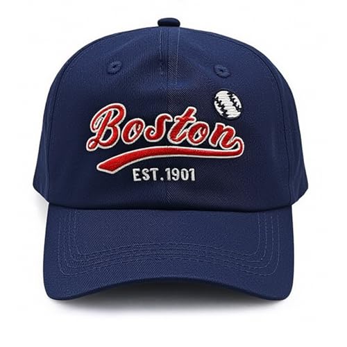 Classic Vintage Embroidered Fashionable Baseball Cap for Men Women Teenager Cap City Hat Adjustable with Gift Box