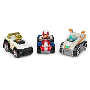 Paw Patrol, True Metal Classic Pack of 3 Collectible Die-Cast Vehicles, 1:55 Scale