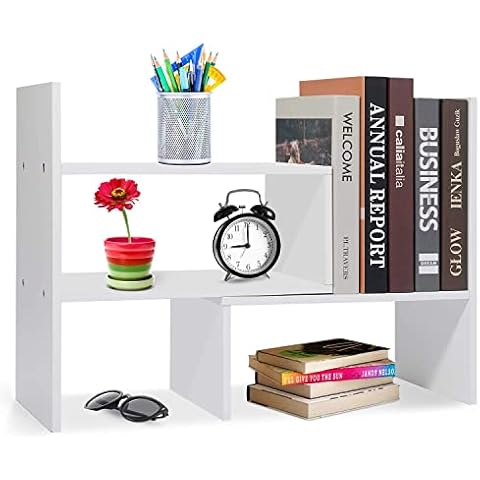 Voency Bücherregal Klein Desktop Organizer Bücherregal Cover
