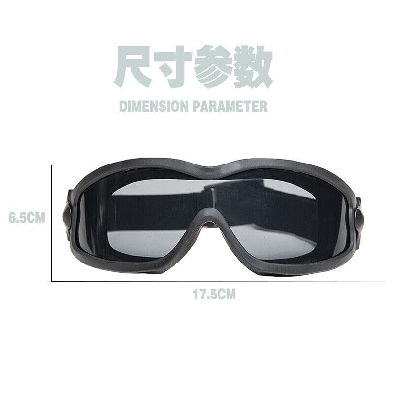 Tactical Goggle Single Double Layer Anti Fog Wind High-Intensity Lenses TB1314