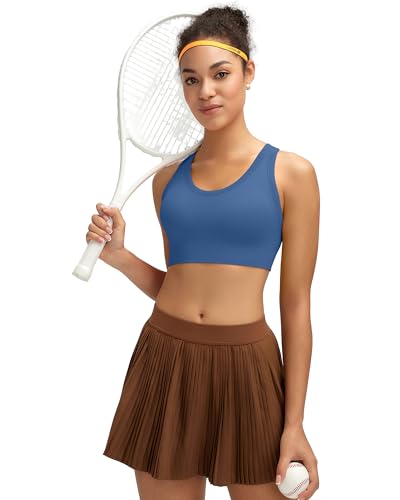 Image of RUNNING GIRL Sports Bra for Women High Support, Criss-Cross Back Padded Strappy Sports Bras Yoga Bra with Removable Cups