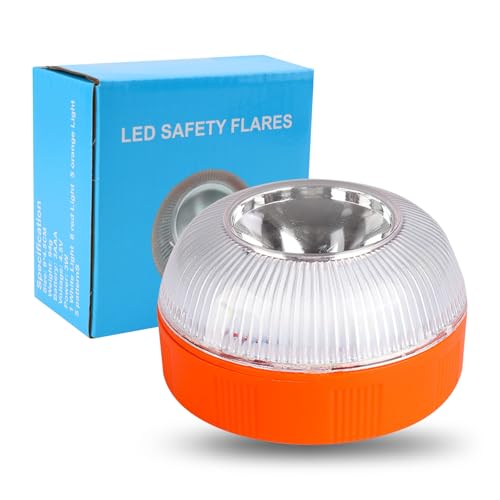 Luz de emergência V16 homologada DGT luz de emergência, luz de aviso intermitente de indução magnética, adequado para carro, moto, camião, autocarro e caravana