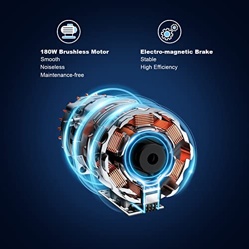 Ziilif R3B - Red Ultra Lightweight (37.5 Lb) Folding Powered Mobility Scooter For Senior/Adult- Easy For Travel - Airlines Approved With Warranty #TOP6