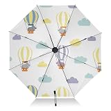 J JOYSAY Hot Air Balloon Rhino Umbrella