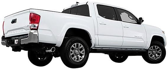 BORLA 140680 Cat-Back Perf. Exh. Sys. for '16-'23 Toyota Tacoma 3.5L V6 AT/MT 2&4WD Ext. Cab (6' 1) Bed 127.4 WB/Crew Cab (5' 1) Bed 127.4 WB. Crew Cab (6' 1) Bed 140.6 WB Req. Adapt. 60593.