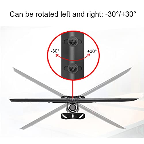 Support TV plafond 600x400 pour écran plat LCD LED Plasma réglable - 4
