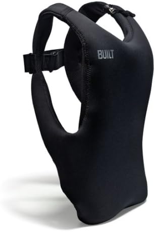 black neoprene backpack