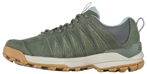 Oboz Women's Sypes Low Leather B-Dry, Thyme, 7.5