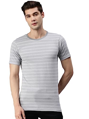 Image of ONN Men's Striped Relaxed Fit T-Shirt