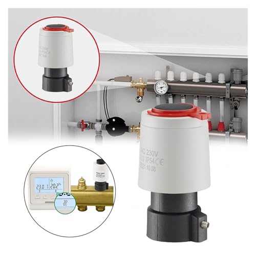 Actionneur de chauffage électrique 230V vanne de commande thermostatique plancher hydraulique - 4