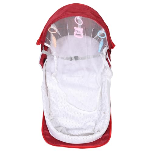 Protéger les tout-petits des insectes grâce au berceau de voyage pliable léger avec filet