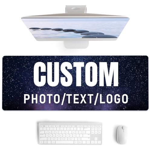 Custom Large Mouse Pad, Personalized Mouse Pad with Picture...