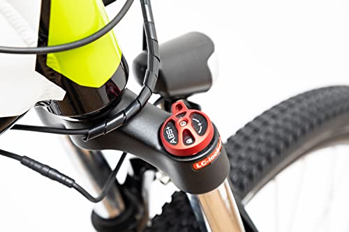 Italia Power Off Grid, Shungite, Bicicletta Elettrica Mountain Bike, Unisex, Adulto, Nera, M - 4