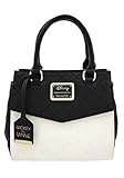 Loungefly x Minnie and Mickey Mouse Debossed Heads Handbag (One Size, Multicolored)