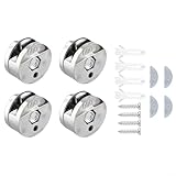 Photo Gallery eawfgtuw set di 4 clip di montaggio per specchio, staffe cromate per specchio con cuscinetti morbidi, morsetti per specchio in vetro senza cornice in lega di zinco, per bagno Photo Gallery eawfgtuw set di 4 clip di montaggio per specchio, staffe cromate per specchio con cuscinetti morbidi, morsetti per specchio in vetro senza cornice in lega di zinco, per bagno
