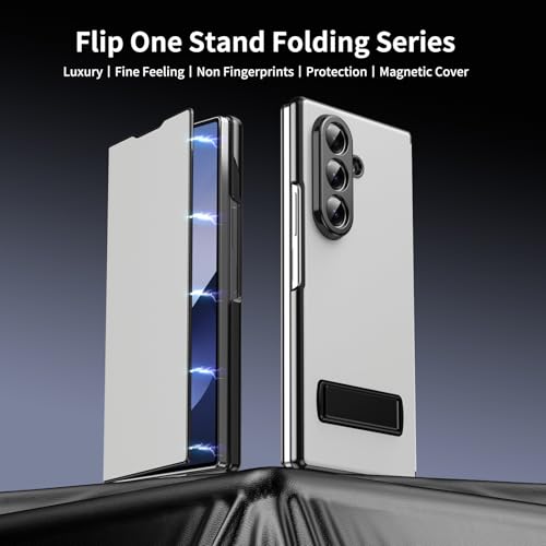 Coque Samsung Galaxy Z Fold7 Protection Intégrale Blanche PU