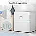 Hisense RR55D4AW1 - Mini Bar, Frigorífico Pequeño, 42L de Capacidad Neta, 51...