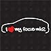 I Love My Autocollant pour Ford Focus MK2 - Stickers, Bj. 04-10