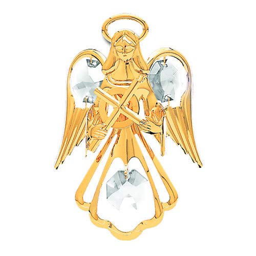 24K Gold Plated Hanging Sun Catcher or Ornament for Christmas Thanksgiving New Years Mothers day Valentine's day