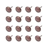 Gute Qualität: Die Polsternägel wurden aus Eisen hergestellt und aufgalvanisiert. So sind sie robustfrei, bruchsicher, langlebig. Die Oberfläche des Nagels ist außerdem ohne Grat glatt.