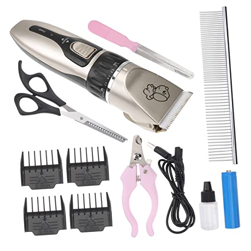 Tondeuse électrique pour animaux pour tondre chiens et chats à la maison