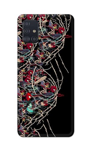 Image of Plastic Printfidaa Printed Hard Back Cover Case For Samsung Galaxy M31S Back Cover (Famous Cartoon Character) -112, Multicolor