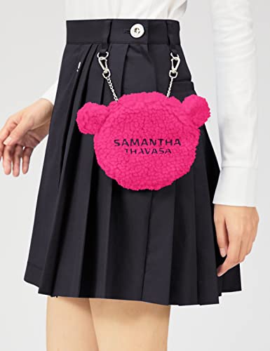 サマンサタバサ アンダー25 ＆ ナンバー7] スコート クマポーチ付き