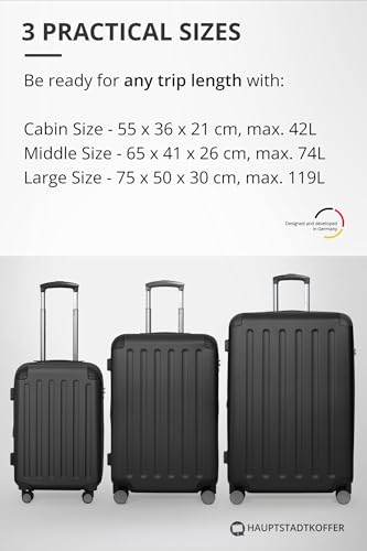 Image of Hauptstadtkoffer Suitcase, Black