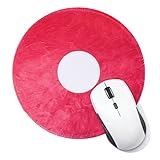 Spécification: Couleur: Rose; Matériau: Caoutchouc, Jersey; Diamètre: 200 mm/7.9 pouce; Épaisseur: 3 mm/0.1 pouce; Contenu du paquet: 1 x Tapis de souris rond