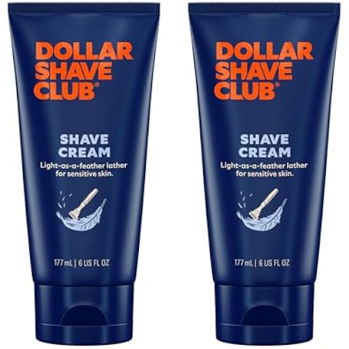 Dollar Shave Club | Shave Cream 6 oz (2 Pack) | Hydrating Shaving Cream
