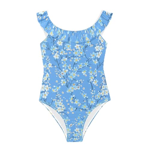 Traje de baño deportivo de licra Yoogain y bañador infantil de playa con volantes