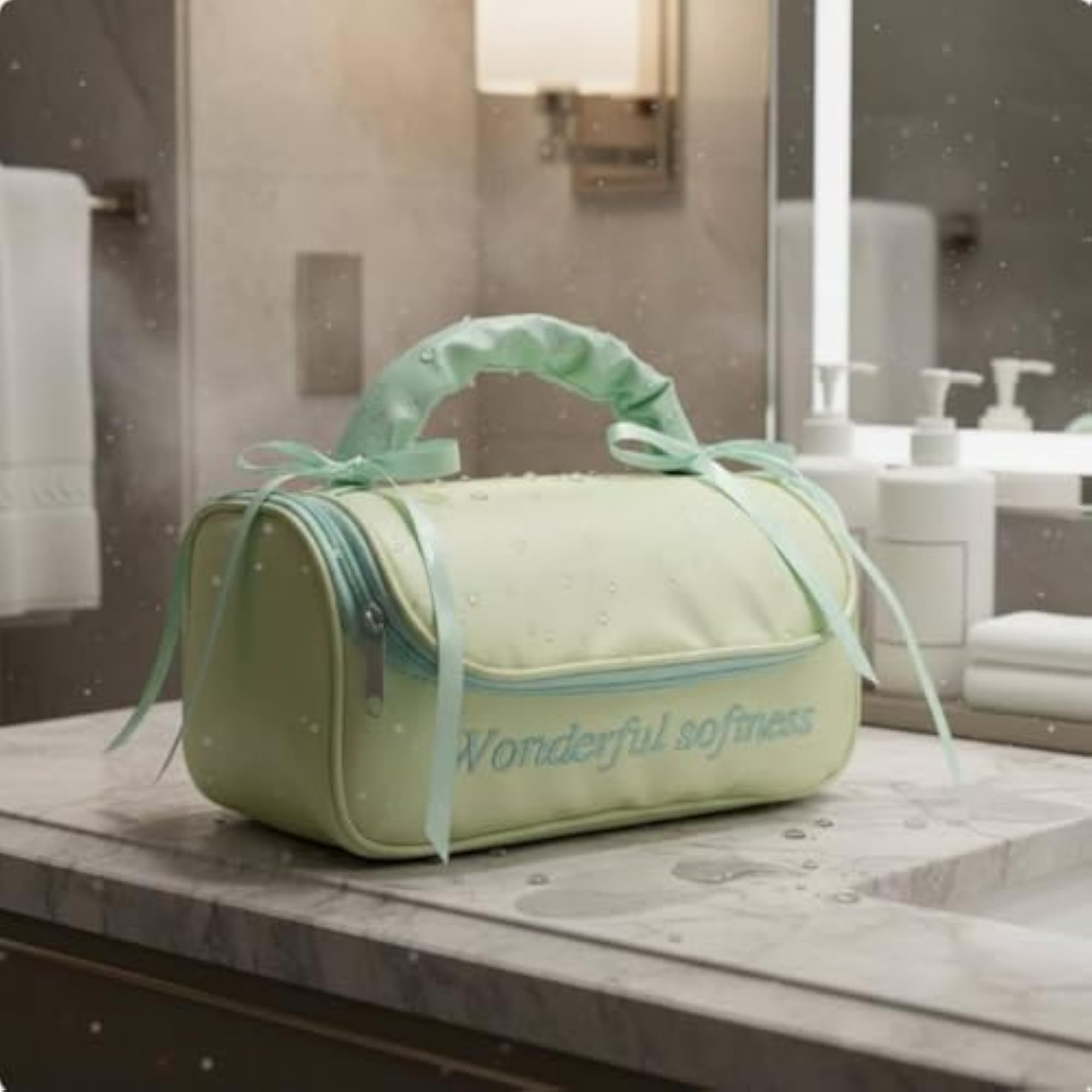 Multifunctional Waterproof Travel Makeup Bag for Women