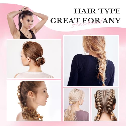 Sularpek Haargummi Damen, 15 Stück Haargummis, Elastisch Zopfgummi, Haarbänder, Mehrfarbigen Elastischen Bändern… – Ansicht 6