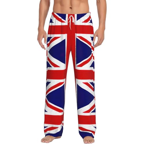 Pantalon de pyjama flanelle douce Royaume-Uni léger chaud vêtement de nuit