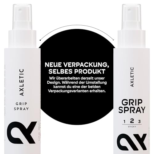 Axletic Liquid Chalk Spray - 100ml - Haftende Flüssigkreide für idealen Pole Dance Grip, Liquid Chalk Gym Chalk, Flüssige Kleide für Pole Grip