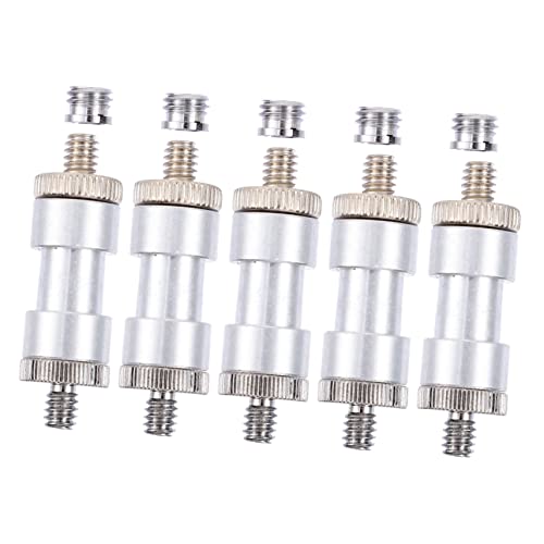 Kit de accesorios para cámara con tornillos de montaje y adaptadores para monopié