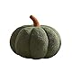 SZETOSY Kürbis-Dekokissen, Kürbis-Design, dekorativ für Zuhause, Kingdergarden, Fotografie, Halloween, dekoratives Kissen, 20 cm, Grün