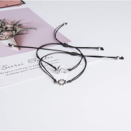 morniface Pinky Pomise Distance Matching Bracelets Elephant compass Infinity Bracelet for Best Friends Couple Family Women Men2