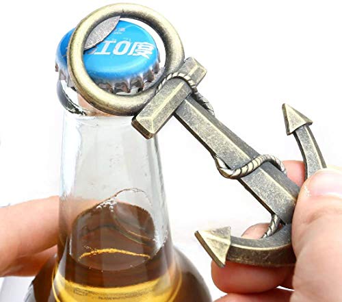 Image of SYGA Anchor Nautical Themed Beer Bottle Opener