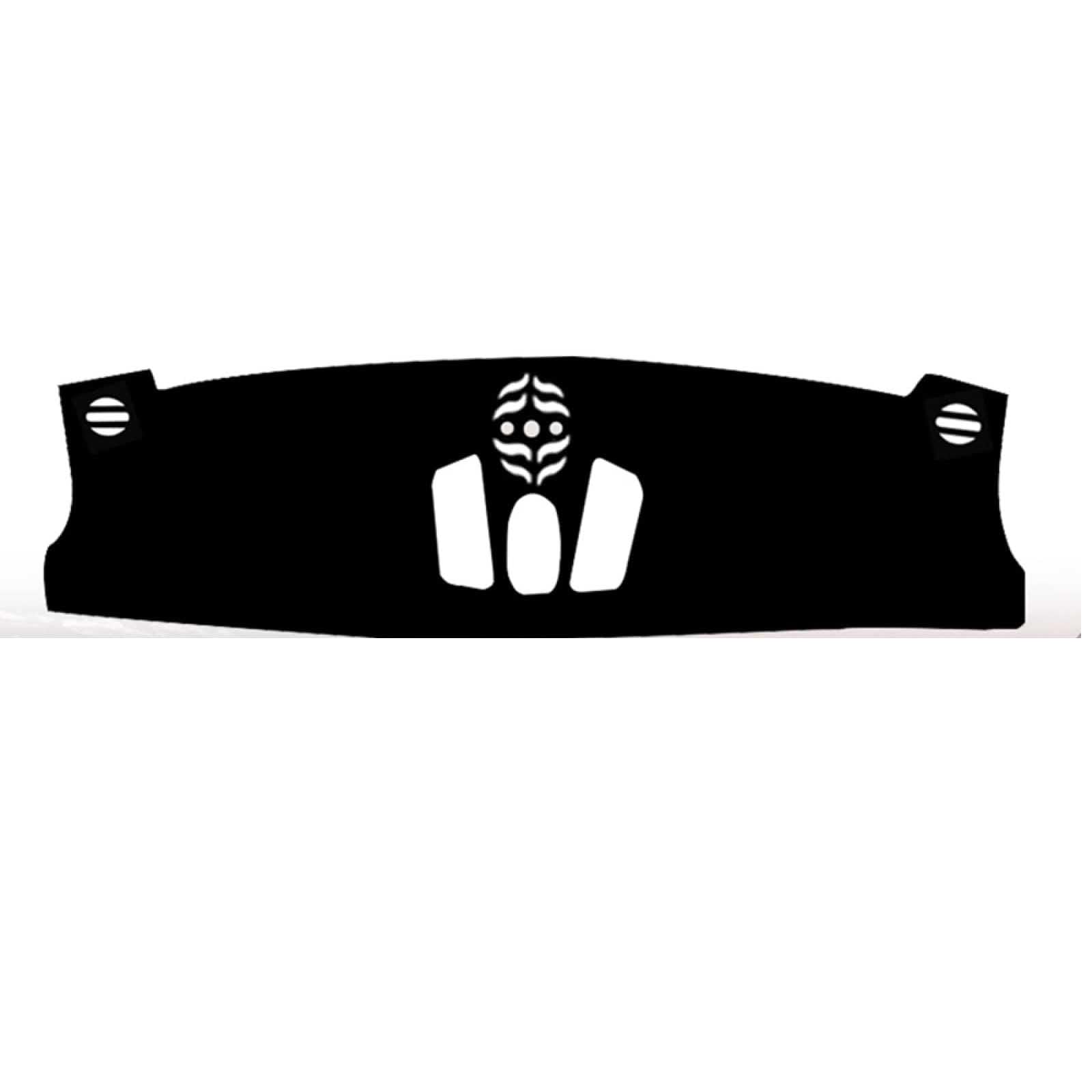 YDLYDL Dashboard Cover Mat for Porsche Cayenne 2018-2021, Sun Shade Protect Carpet Anti-Glare Dash Board Protection Mat Anti-glare UV Rays,RHD