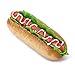 Mellshy 1 Pcs Simulation Artificial Hot Dog Bread Fake Hot Dog Bread Realistic Food Bread Model Photography Prop for Home Kitchen Shop Display Party Decoration