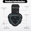LX1 Bike Helmet Bluetooth Headset Clear Sound Automatic Call Noise Reduction 5.3 Stereo 350 mAh 24-Hour Playback time IP67 Waterproof Headphones Wireless Bluetooth Bike Helmet