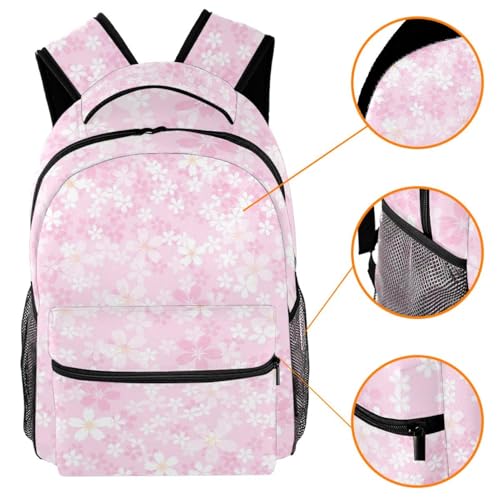 Sac à dos d'école fleuri pour accompagner la rentrée des adolescents